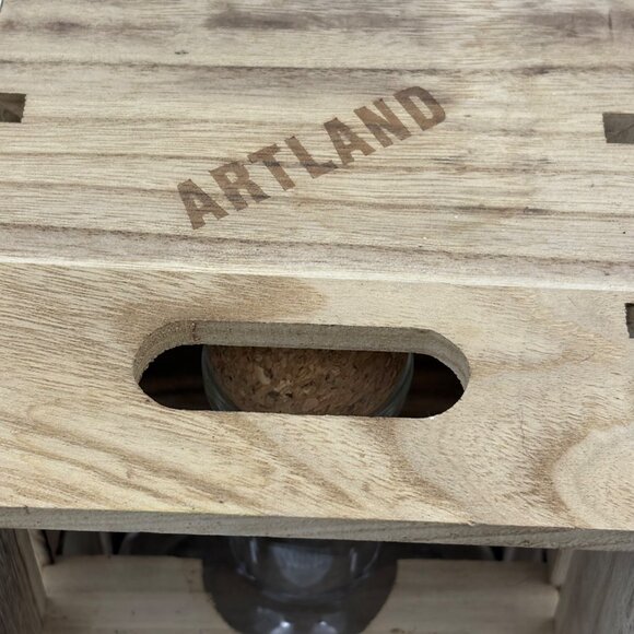 Wine Bar Decanter With Cork Stopper 750ml Premium Glass For Red Wines By Artland - Picture 8 of 16